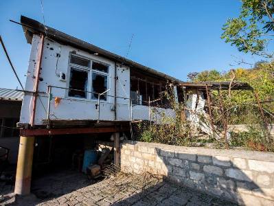 Effects of Azerbaijani Armed Forces' shelling of Sarushen and Khachmach villages of Artsakh