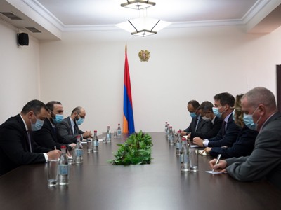 Armenia Security Council head, France ambassador discuss military aggression unleashed against Artsakh