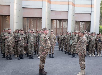 180 volunteer officials of Armenia Investigative Committee leave for military service