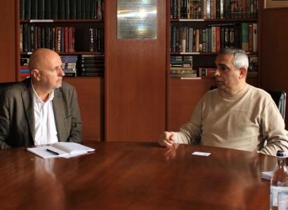 Արցախի ԱԳՆ ղեկավարն ընդունել է Բելգիայի Դաշնային խորհրդարանի Ներկայացուցիչների պալատի պատգամավոր Ժորժ Դալմանին