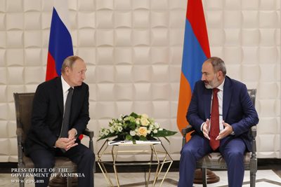 Премьер-министр Армении направил письмо президенту РФ
