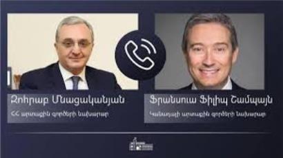 Глава МИД Канады в беседе с Зограбом Мнацаканяном подчеркнул важность внедрения верификационных механизмов