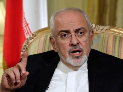 Zarif says Iran will not tolerate presence of terrorists on its borders