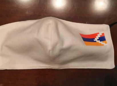 Armenia Ambassador to the Netherlands: Cashier at store noticed my mask, said "You have to win"