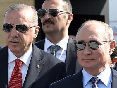 Washington Examiner: Путин предупредил Эрдогана о «красной линии»