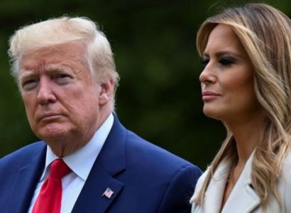 Donald and Melania Trump are outraged by US presidential election results