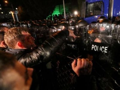 Протесты в Грузии: есть пострадавшие