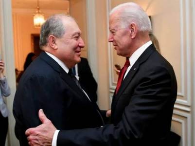 Армен Саркисян поздравил Джо Байдена с избранием на должность президента США