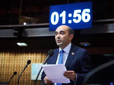 Эдмон Марукян выступил в ПАСЕ: Азербайджан обращается с армянскими пленниками просто бесчеловечно