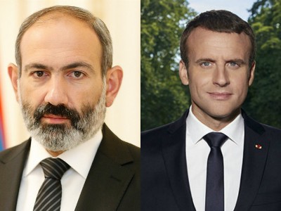 Pashinyan holds phone talks with Macron, return of Armenians to Artsakh and current situation discussed