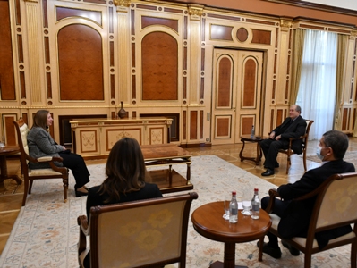 Armen Sarkissian meets with US Ambassador to Armenia