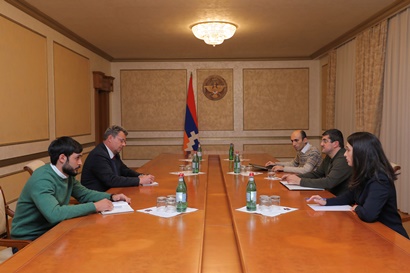 Artsakh President receives top representative of International Committee of the Red Cross mission