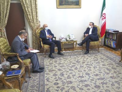 Armenia ambassador, Iran deputy FM exchange views on settlement of Karabakh conflict