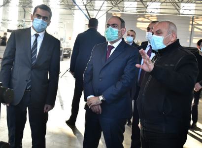 Armenia PM visits arms-producing companies of Military-Industrial Committee