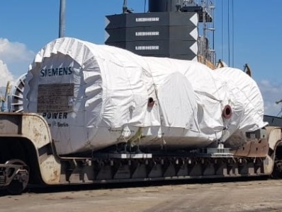 ЮКЖД завершила поставки крупногабаритных грузов для строительства Ереванской ТЭС