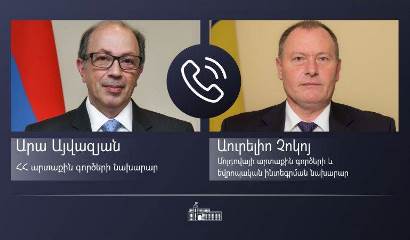 Արա Այվազյանը մոլդովացի գործընկերոջը ներկայացրել է պատերազմի հետեւանքով Արցախում ստեղծված իրավիճակը