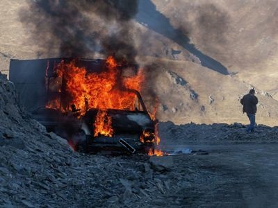 В Физулинском районе машина подорвалась на мине: погибли 5 азербайджанцев