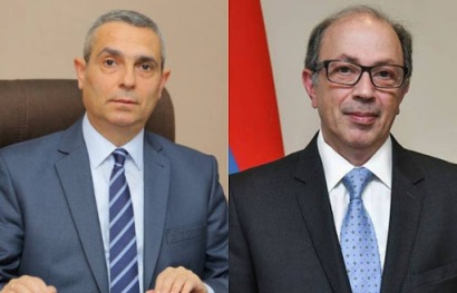 Масис Маилян встретился с новоназначенным главой МИД Армении