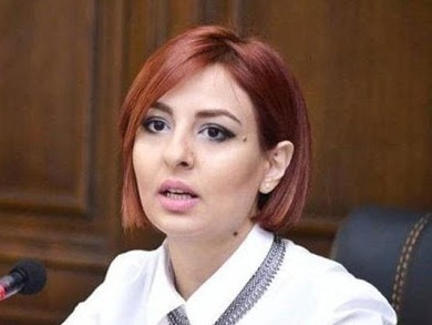 Депутат от «Светлой Армении» обратилась в Полицию по поводу полицейских в сомнительной форме