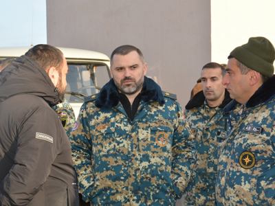 ГСЧС Карабаха: Поиск и обмен тел военнослужащих на территории Шуши-Мартакерт почти завершены