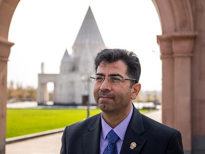 2019 Aurora Prize Laureate Mirza Dinnayi arrives in Armenia