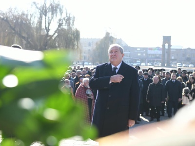 Արմեն Սարգսյանը հանդես է եկել ուղերձով