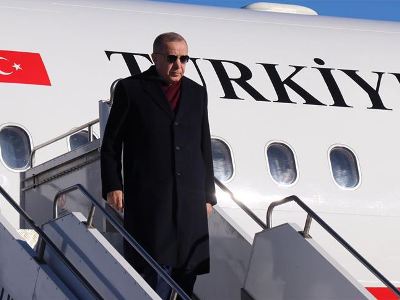 Эрдоган прибыл в Баку