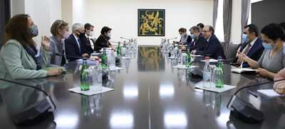 Արա Այվազյանը հանդիպել է ՄԱԿ-ի մշտական համակարգողի եւ ՄԱԿ-ի մասնագիտացված գործակալությունների ղեկավարների հետ