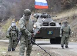 Российские миротворцы завершают разминирование северной окраины Степанакерта