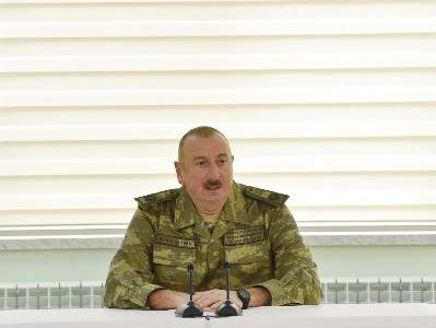 Azerbaijan’s Aliyev announces demobilization of soldiers who were drafted for Karabakh war