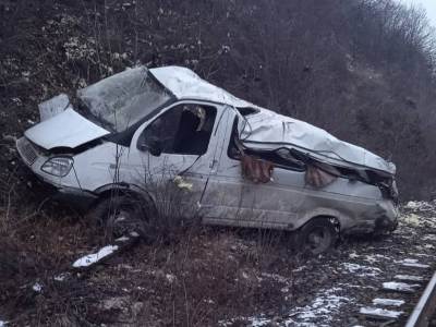 Լոռու մարզում «Գազել»-ը զառիվայրից ընկել է երկաթգծերի հարակից տարածքում