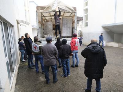 Red Cross assists 221 temporarily sheltered families in Karabakh