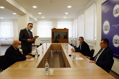 Armenia Supreme Judicial Council chairman receives head of Military Court of 5th Garrison of Russia (PHOTO)
