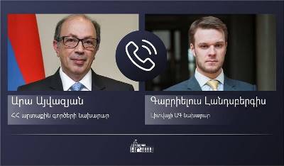 Главы МИД Армении и Литвы провели телефонный разговор