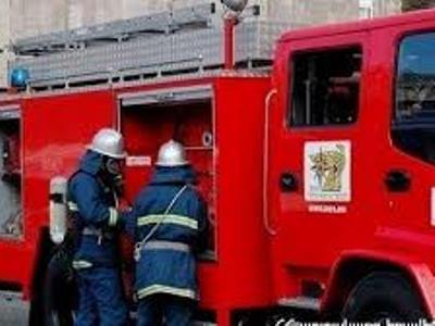 Пожар в Ереване