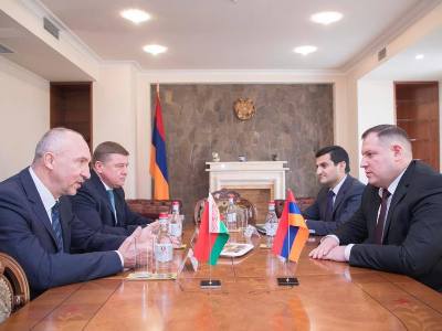 Председатель Следственного комитета Армении принял посла Беларусии