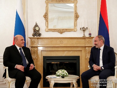 Միխայիլ Միշուստինը շնորհավորական ուղերձ է հղել Նիկոլ Փաշինյանին՝ գալիք տոների կապակցությամբ