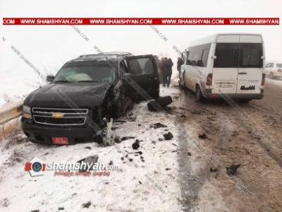 US embassy vehicle has accident in Armenia, there are injured
