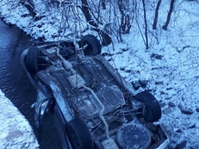 В Армении Hyundai Santa Fe упал в реку: Водитель погиб
