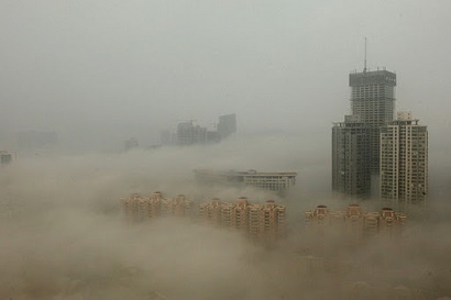 Beijing air pollution rate is 8 times higher than World Health Organization norm