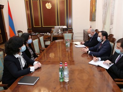 Փոխվարչապետն ընդունել է «Վեոլիա»-ի՝ Հայաստանի հարցերով տնօրենին. Քննարկել են ջրի սակագնի հարցը