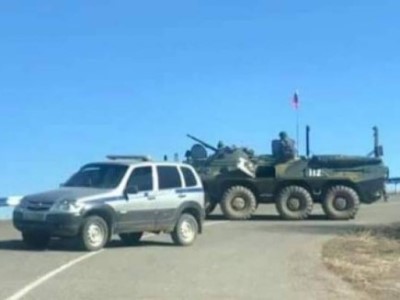 Russian peacekeepers prevent Azerbaijani positional changes