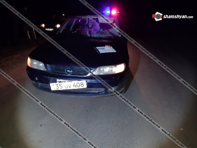 Pedestrian, 54, hospitalized after being hit by car in Armenia’s Lori