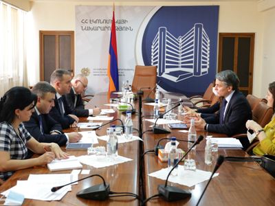 Armenia economy minister, UNDP Resident Representative discuss prospects for cooperation