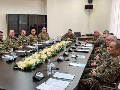 ԶՈՒ գլխավոր շտաբում հավաք-խորհրդակցություն է անցկացվել
