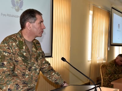 Օնիկ Գասպարյանն այցելել է 3-րդ զորամիավորում