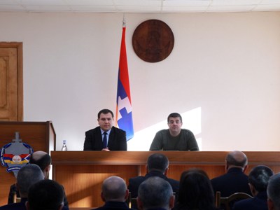 Արայիկ Հարությունյանը ներկայացրել է Արցախի նորընտիր գլխավոր դատախազ Գուրգեն Ներսիսյանին