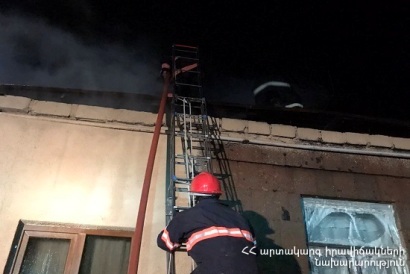 Հրդեհ Սոթք գյուղում