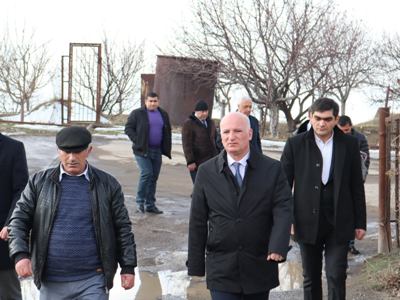 Ողջաբերդի սողանքային գոտու խնդրի լուծումը հրատապ է. Կոտայքի մարզպետը Ողջաբերդում էր