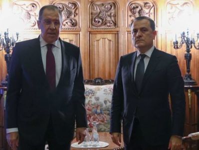 Russian, Azerbaijani FMs discuss the implementation of agreements on Karabakh